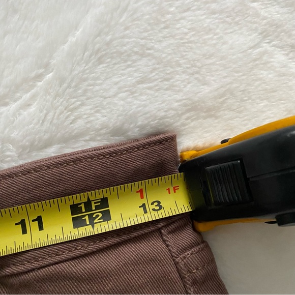 3/30$🤍 H&M | Brown low waist twill shorts - Picture 7 of 7